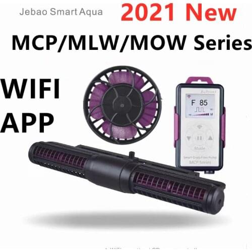 2021 Jebao Cross Flow Pump Display with Wifi Control LCD display with WIFI Wave Pump Circulating Pump MCP70 MCP90 MCP120 MCP150