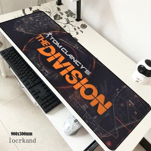 Tom clancys the division mats 900x300x3mm Aestheticism gaming mouse pad keyboard mousepad Indie Pop notebook gamer padmouse mat