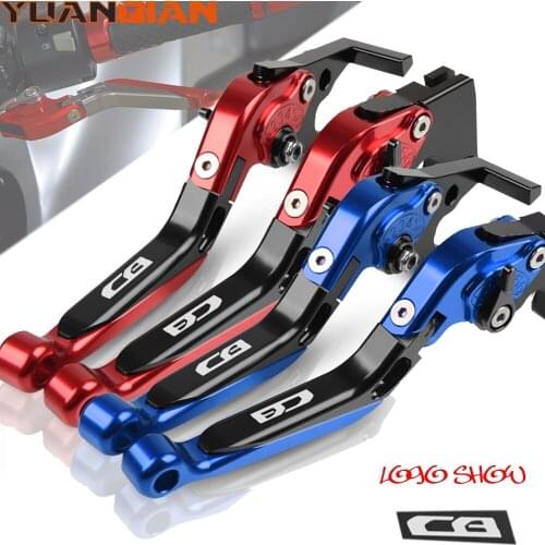 Motorcycle Accessories adjustable Brake Clutch Levers For Honda CB599 CB600F HORNET CB500 CB1300 CB190 cb400/CB400SF/CB400VTEC