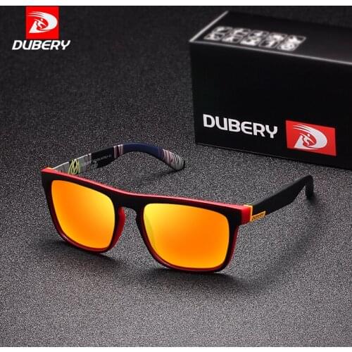 DUBERY Polarized Sunglasses For Men Women Classic Sun glasses Men Driving Sport Fashion Male Eyewear Designer Oculos UV400