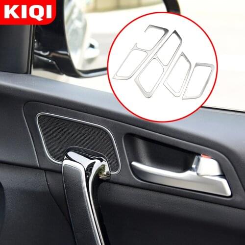 Car Body Sticker Stainless Steel Door Inner Built Handle Bowl Frame Trim for Kia Sportage KX5 2016 2017 2018 2019