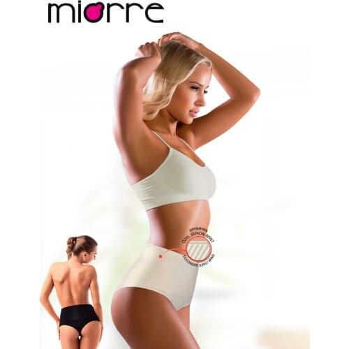 Underwear Panty for Women - Tummy Control High Waisted Seamless Body Shaper - Slimming and Butt Lifter - Half Corset Shape Wear