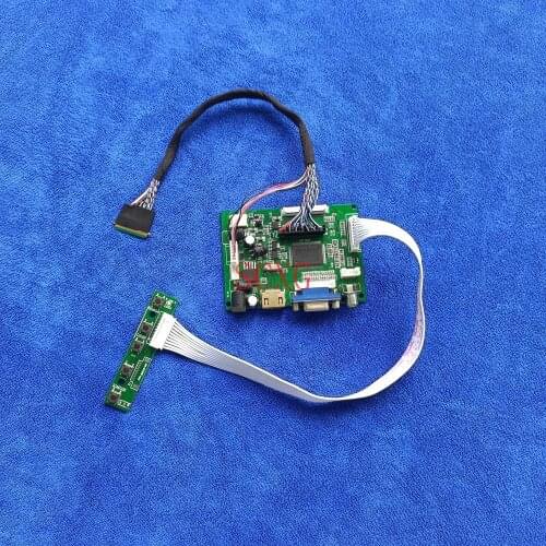 Laptop LCD display controller drive board For LTN156KT02/N156O6 DIY Kit LVDS 40-Pin AV VGA HDMI-compatible WLED 60Hz 1600*900