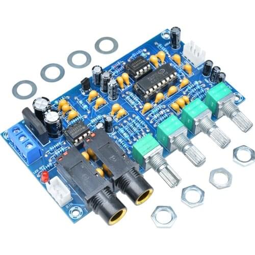 XH-M173 Microphone Amplifier Board Karaoke Reverberation Dual Double Power AC 6V 20V AC 12V Transformer