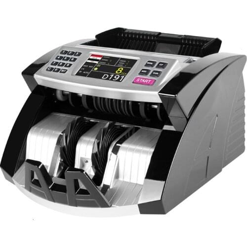 Show Total Value Mix Value Counting Machine For IRAQ market IQD Money Detector TFT LCD display Bill Counter cash register