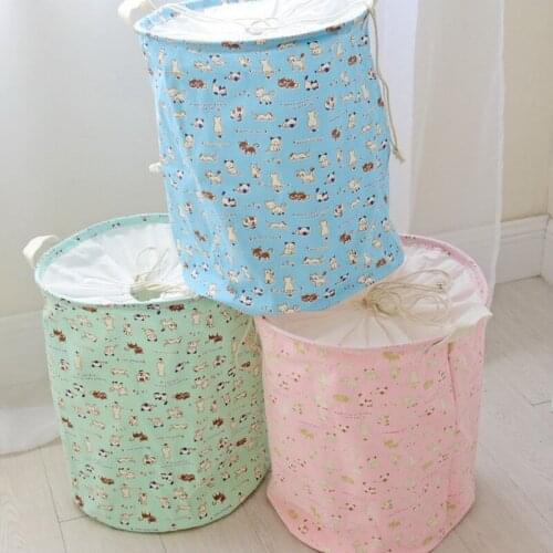 Pink Laundry Basket Baby Toys Storage Basket Folding Washing Laundry Bag Organizadores De Cocina Organier Pouch Panier Rangement