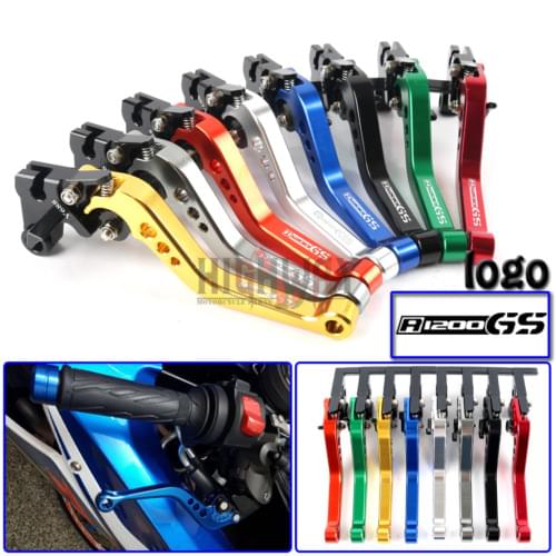 Brake Handle Bar Lever CNC Aluminum Short Adjustable Brake Clutch levers For BMW R1200GS R 1200 GS Adventure 2006-2013