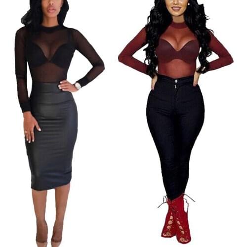 SKOONHEID Transparent Blouses