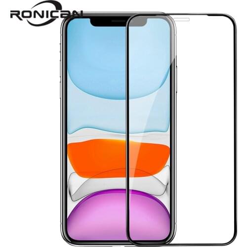 3D Full Cover Tempered Glass for iPhone 12 11 Pro Max X XR XS Max Screen Protector 3D Protective Glass for iPhone 12 mini XS XR