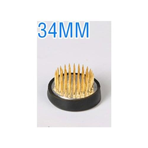 1 PC round Ikebana Kenzan flower base, frog-shaped fixed tool with thorns 34MM