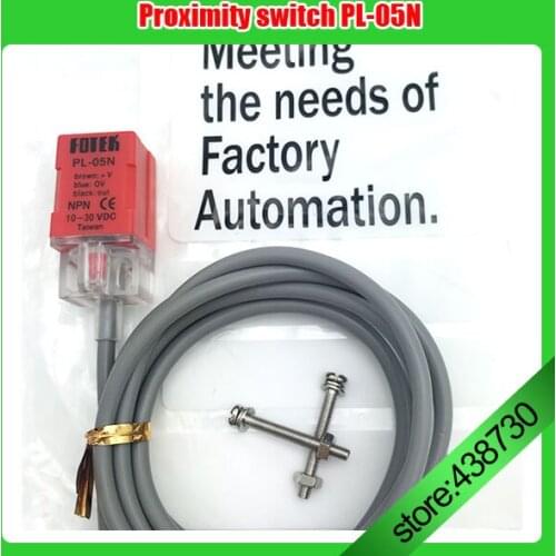 10PCS PL-05N NPN NO Sn-5mm FOTEK Inductive Proximity Switch Sensor 10-30VDC 3 Wire Metal Induction Switch New High Quality