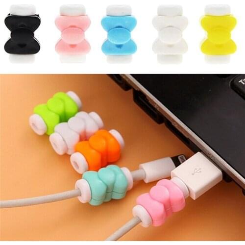10x Butterfly Charging Cable Protector Saver For Phone