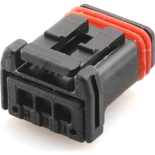 2/5/10/20/50/100sets 3pin auto electric housing unsealed plug wire electric cable connector