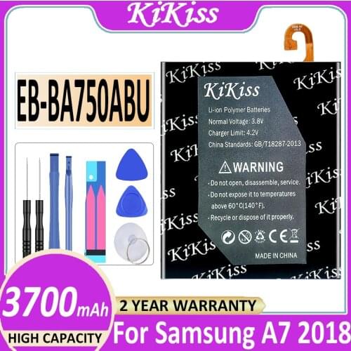 3700mAh Battery EB-BA750ABU For Samsung Galaxy A7 (2018) A750 SM-A750F/DS SM-A750FN/DS A750F A750FN A750G A750GN +Tools