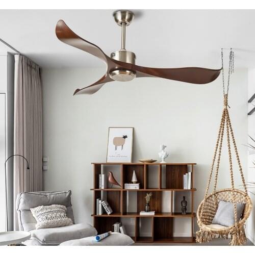 52Inch ceiling fan without lamp modern simple roof fan bedroom etc fashion decorate ceiling fans with remote control Ventilador