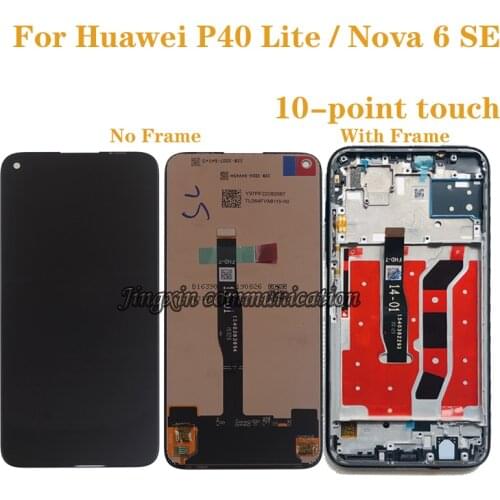 6.4“ Original LCD For Huawei P40 Lite P40lite JNY-L22 JNY-L21 JNY-LX1 LCD Display Touch Screen Digitizer Assembly Repair kit