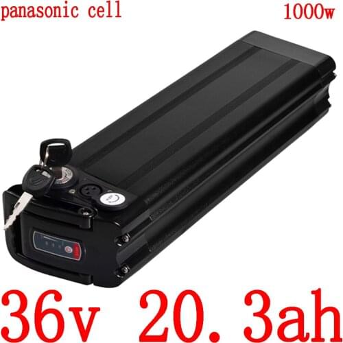 36V 500W 1000W battery 36V 11.6AH 14.5AH 17AH 20AH 23AH Electric Bicycle Battery 36V 20AH Lithium ion battery use panasonic cell