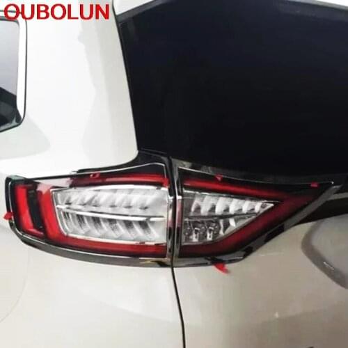 Car Styling For Fit Ford Edge 2015 ABS Chrome Auto Rear Back Light Lamp Cover Trim Taillight Frame Protector 4PCS/SET