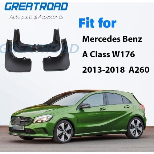 Flaps For Mercedes Benz A Class W176 A-Class Mudflaps Splash Guards Mudguards 2013 2014 2015 2016 2017 2018 A260
