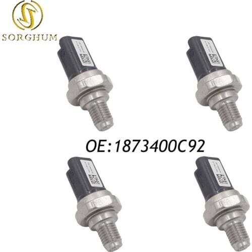 4PCS Fuel Rail Pressure Sensor Nav MF7 For Navistar MaxxForce 7 2007-2012 1873400C92 5WS40426 KA51-S07