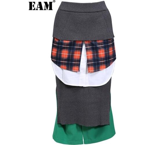 Женские трикотажные юбки EAM China At AliExpress