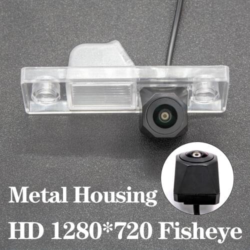 HD 1280*720 Fisheye Metal Housing Car Rear View Camera For Chevrolet Cruze / Holden Cruze Sedan Lacetti/Optra/Nubira Orlando
