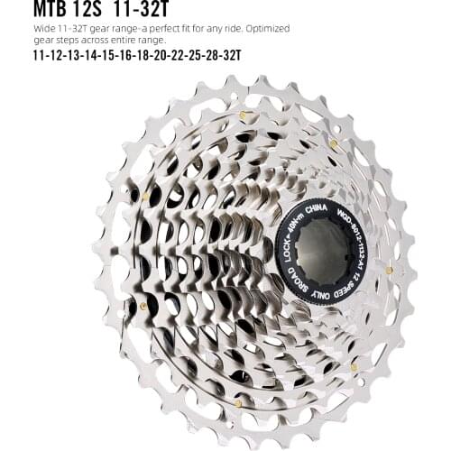 SROAD12 speed Road Bike Cassette12Speed 11-32T cassette CNC Freeewheel fits Shimano Super Light 12S Cassette