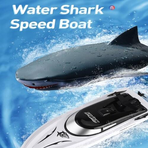 705 RC Boat Remote Control Boat Dual motors 10km/h High Speed 2.4GHz Waterproof Toy for Lake Pool Gift for Kids Boys Girls