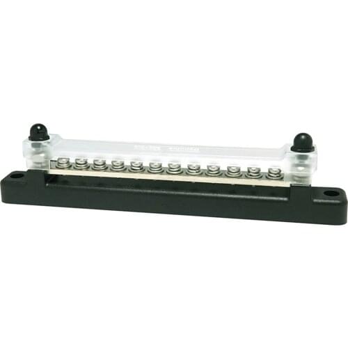 Single Row 12 Terminal Bus Bar Kit 150A Distribution Block Easy install