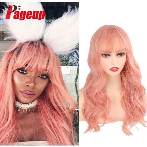 PAGEUP Pink Wigs