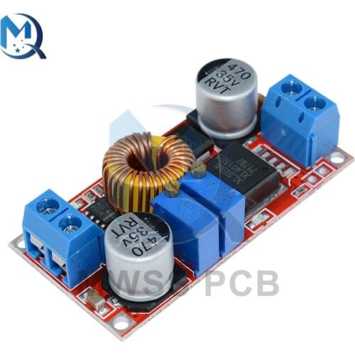 XL4015 Max 5A Step Down Buck Charging Board Lithium Battery Power Converter Voltage Charger Adjustable Module 5V 32V to 0.8V 30V