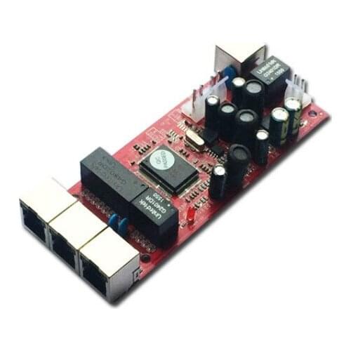 Industrial switch module 4 port 10/100/1000mbps Un management Ethernet switch RJ45 port unmanaged commercial Ethernet switch