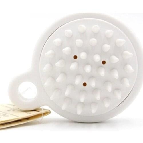 Silicone Head Body Scalp Massage Brush Comb Shampoo Hair Washing Comb Shower Brush Bath Spa Slimming Massage Brush