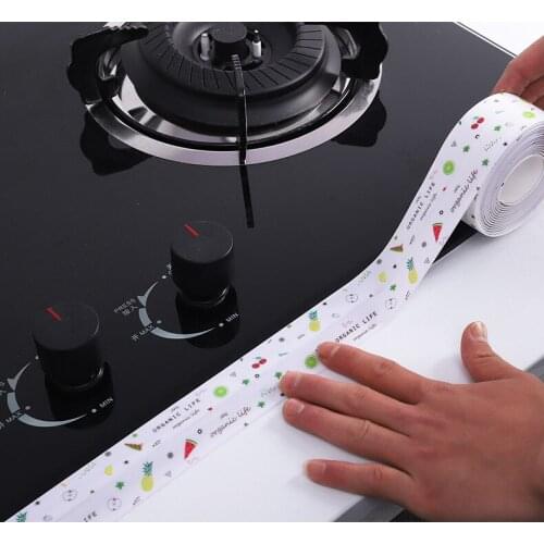 Waterproof and mildew-proof adhesive tape for kitchen and bathroom waterproof strips, beautiful seams, sink stickers