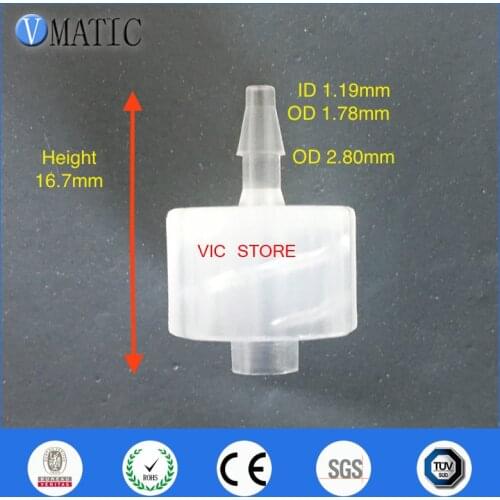 High Quality Assortment Male Luer Tapered Fitting (Polyprop) Luer Lock Syringe Fitting Connectors 1/16'' Inch