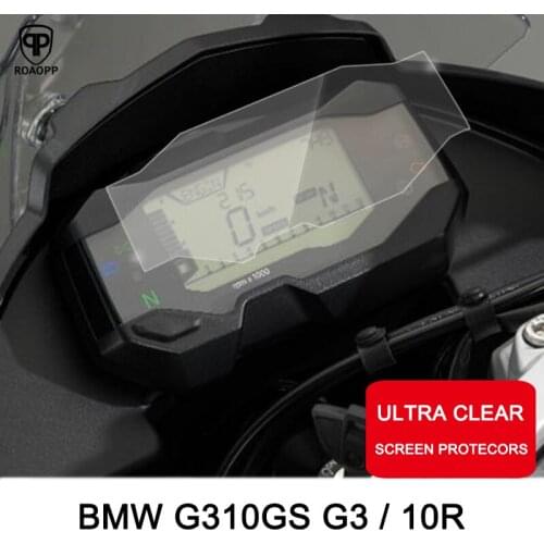 ROAOPP Motorcycle Cluster Scratch Protection Film Cluster Screen Protector for BMW G310R G310 R G310-R G310GS G310 GS G310-GS
