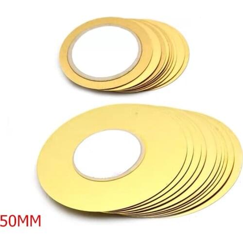 10 Pcs/Lot 50MM Piezoelectric Piezo Ceramic Wafer Plate Buzzer Loudspeaker Dia 50mm For Diy Piezo Ceramic