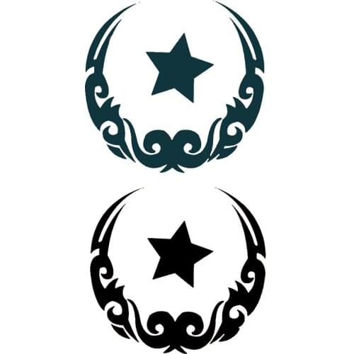20pcs Beauty Moon and Star Waterproof Temporary Tattoos Fake Tattoo body art sticker harajuku tatoo Body feminina tatto tatuagem
