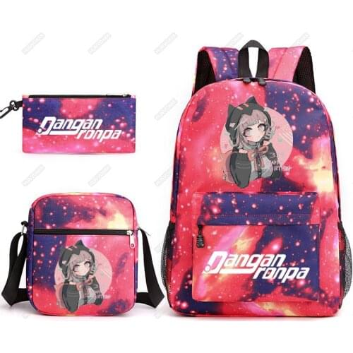 3pcs/set Impostor Backpack Among us Shoulder Schoolbags for Teenage Boys Girls Bookbag Students Bagback Travel Daily School Bags