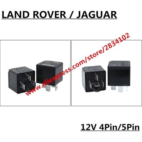5 Pcs Air Condition Fan Relay For LAND ROVER JAGUAR Car 12V 5Pin/4Pin Automotive Relay Power Relay
