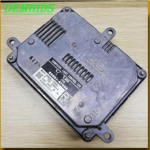 85967-47050 Used OEM Ballast For 50 system Prius PHV ZVW52 Original LED computer Right Headlight control unit 33800-70995