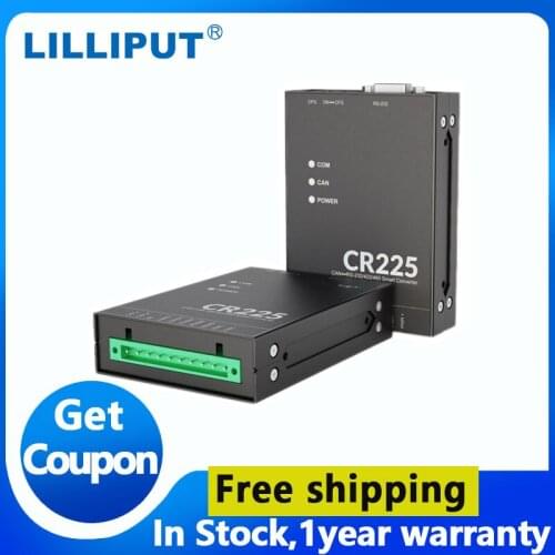 Lilliput CR225 vehicle, industrial control intelligent converter RS232/422/485→CAN BUS mutual conversion