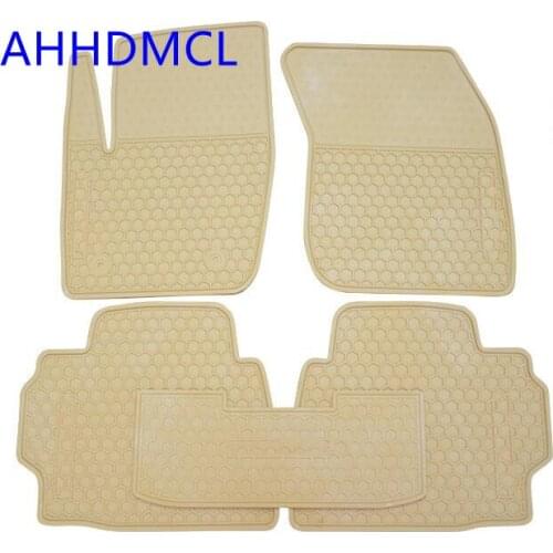 Car Rubber Mats Floor Mats Anti-Slip Mat Carpets Feet Pads For Ford Mondeo 2013 2014 2015 2016 2017 Left Hand Drive
