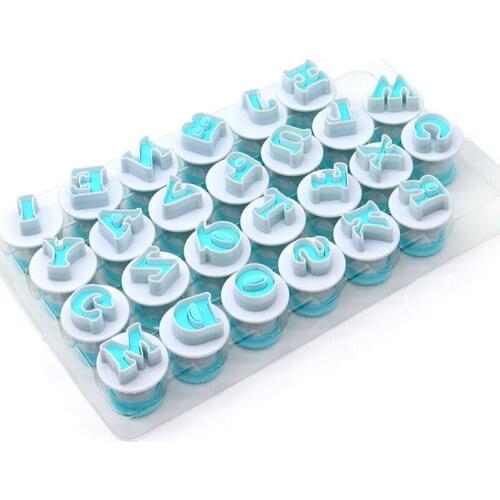 DIY Cake Decor Tool Mould 26 Letter & Digital With High Quality