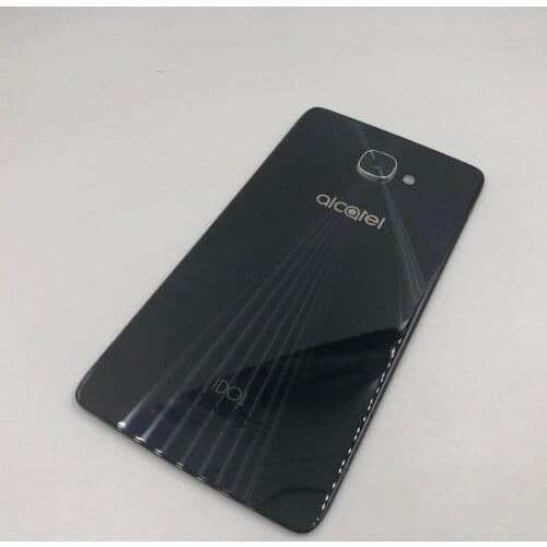 For Alcatel One Touch Idol 4S OT6070 6070k 6070y 6070 Back Cover Housing Rear Battery Door Replacement Parts