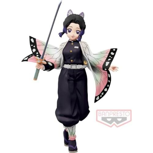 Judai Original Banpresto Ichiban Kuji Kimetsu No Yaiba Kochou Shinobu Blade of Demon Destruction PVC Action Figure Model Toys