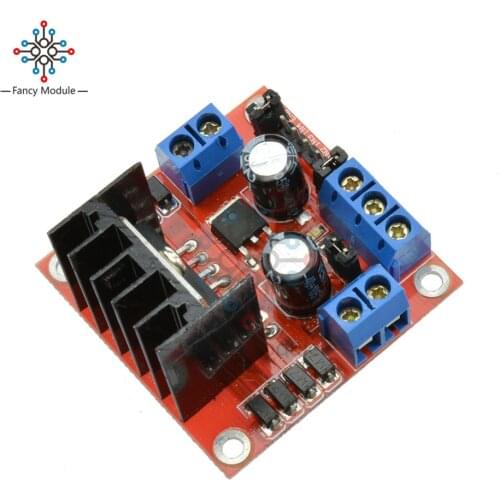 L298N DC Motor Driver Module Stepper Motor Driver Board Dual H Bridge for Arduino