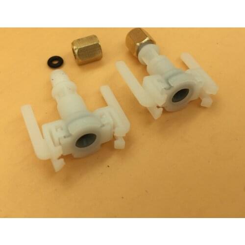 Mimaki jv33 ink damper dumper connector Copper Screw adapter for Mimaki CJV30 JV5 XP600 TX800 Galaxy printer DX5 Damper adapter