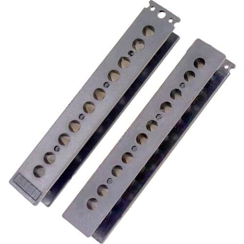 A Set 2Pcs 5 String Style Electric Guitar Bass Pickup Slug Bobbins guitar accessories- Bobbins length 98MM and 102MM for choose