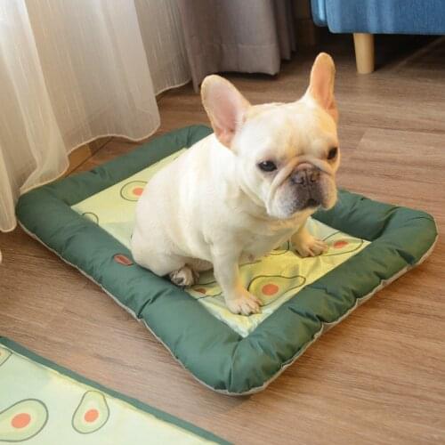 Dog Bed Cooling Summer Pad Mat for Dog Cat Breathable Sofa Mats Cat Ice Pad Pet Supplies Small Medium Large Dogs Bed Kennel